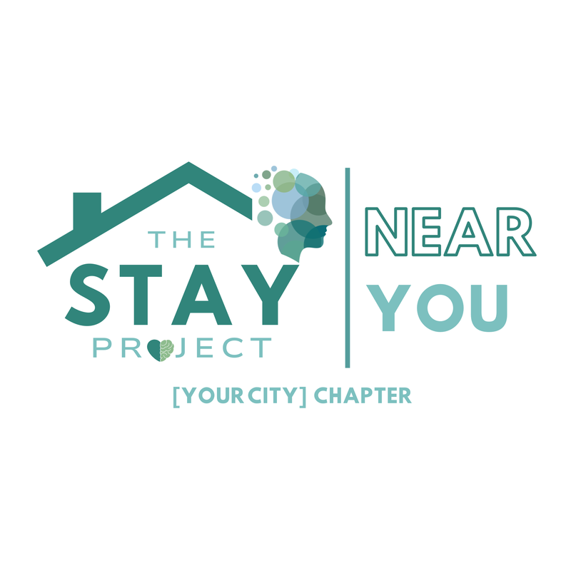The STAY Project chapter logo template included in the Chapter Starter Kit